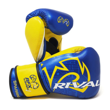 Boxerské rukavice Rival GUERRERO V - P4P - modré / žluté