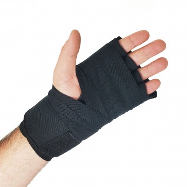 Gel hand wraps Rival - black