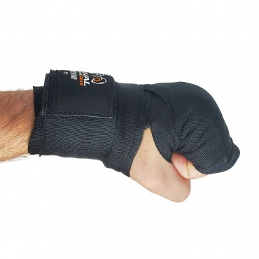 Gel hand wraps Rival - black