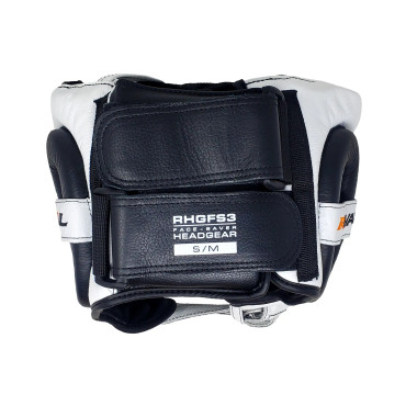 Headgear with nose guard Rival - white 