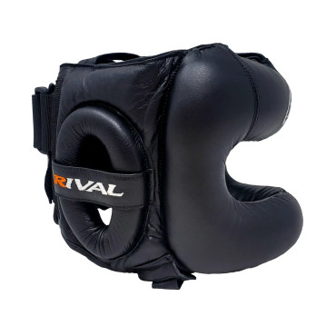 Headgear with nose guard Rival - black