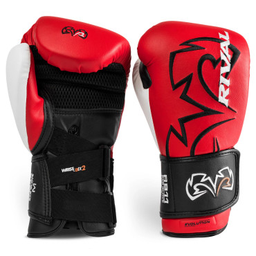 Bag gloves Rival Evolution - red