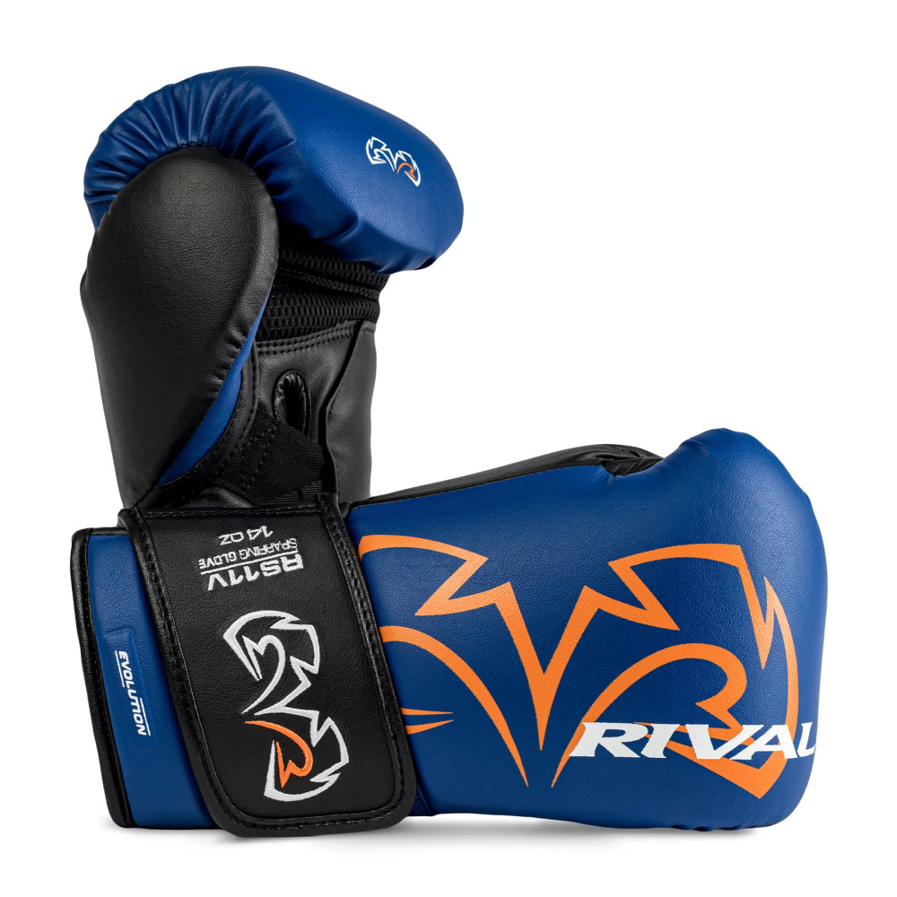 Boxerské rukavice Rival Evolution - modré