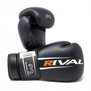 Boxerské rukavice Rival Workout - černé