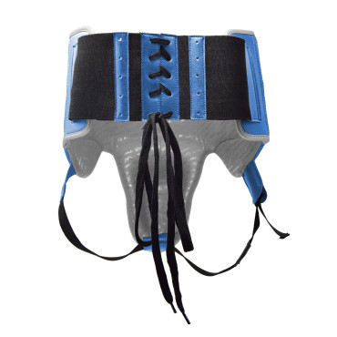 Groin guard Rival RNFL100 with laces - blue