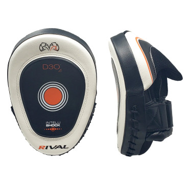 Boxerské lapy Rival INTELLI-SHOCK - bílé