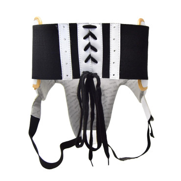 Groin guard Rival RNFL100 with laces - white