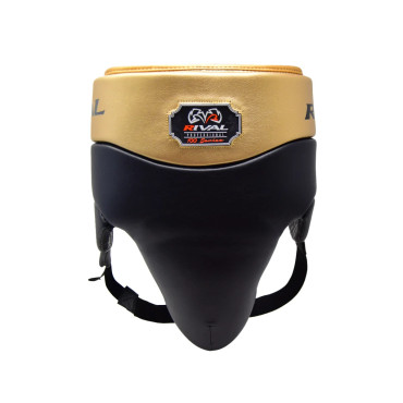 Groin guard Rival RNFL100 with laces - black