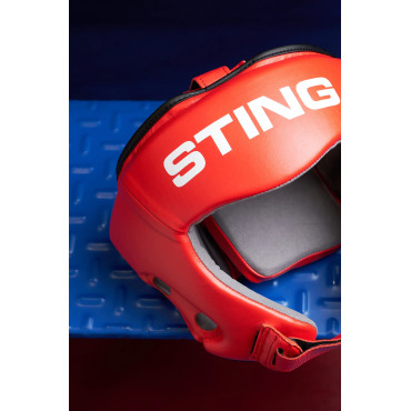 Sting Competition Headgear - red