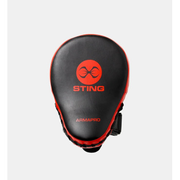 Boxing Mitts Sting Armapro Neo Gel - black / red
