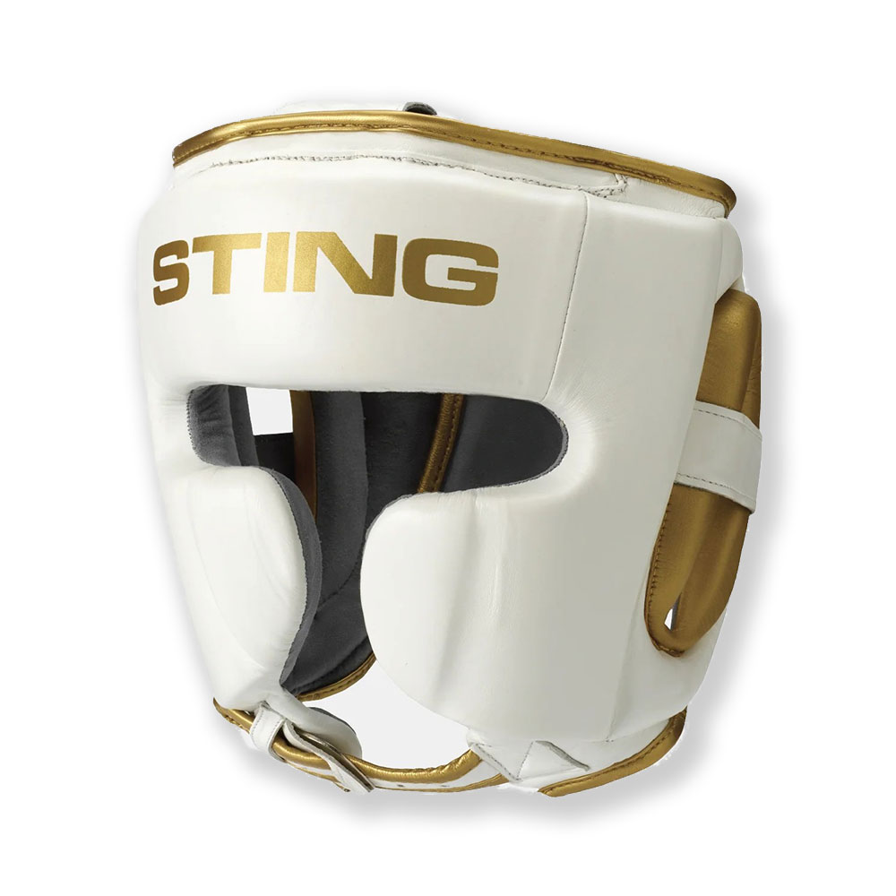 Boxerská helma Sting Viper - bílá