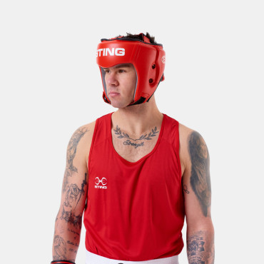 Sting Competition Headgear - red