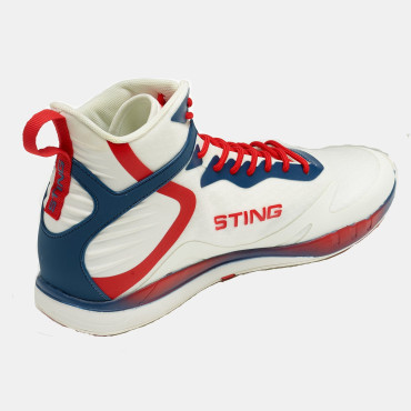 Boxerské boty Sting Viper 2.0 - bílé / modré