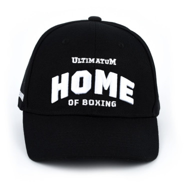 Ultimatum HOME OF BOXING Cap - black / white