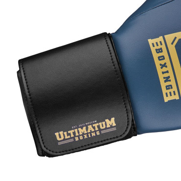 Boxing Gloves Velcro Ultimatum GEN7 EVO - blue / black