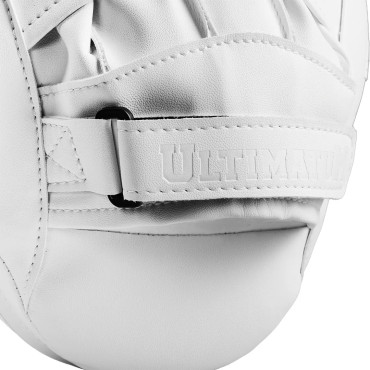 Curved boxing mitts Ultimatum GEN5 - white