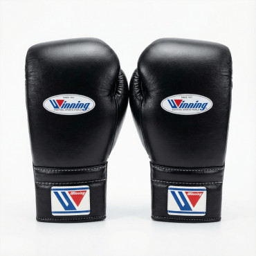 Šněrovací boxerské rukavice Winning - černé