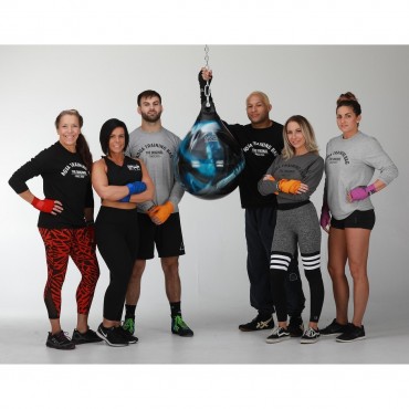 Vodní boxovací pytel Aqua Training Bag 85 kg - červený