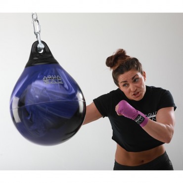 Water punching bag Aqua Training Bag 35 kg - purple