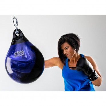 Water punching bag Aqua Training Bag 35 kg - purple