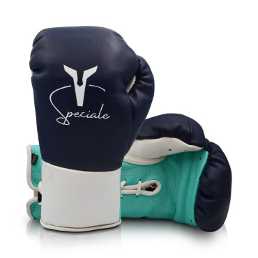 Boxerské rukavice Ares Speciale - modré / bílé