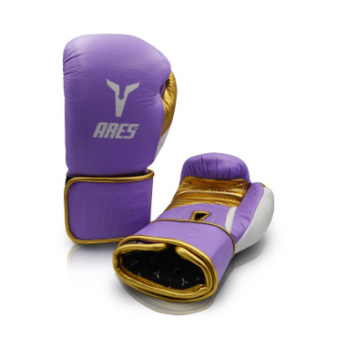 Boxing gloves Ares Athena - purple / gold