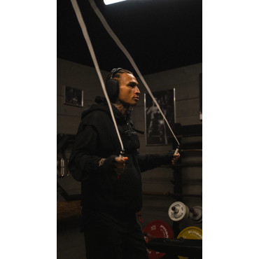 Boxerské švihadlo BOXROPE I - bílé