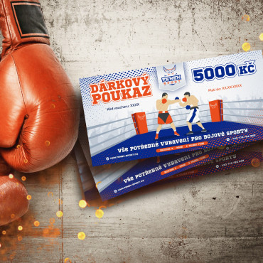 Dárkový poukaz - 5.000 Kč 