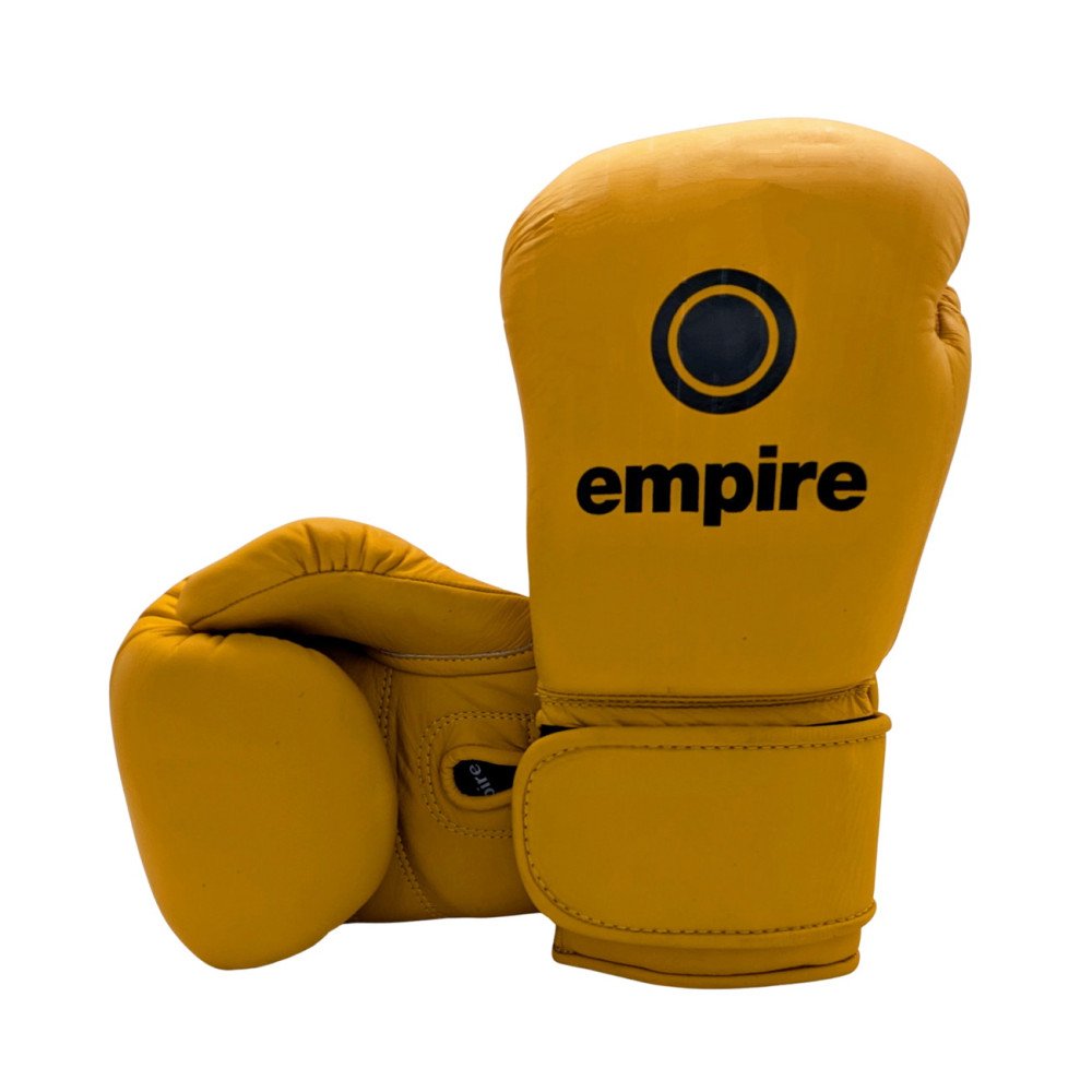 Boxerské rukavice EMPIRE MAXIMUS I Matt - žluté