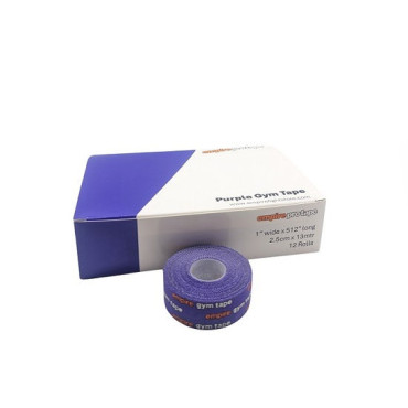Tejpovací páska EMPIRE GYM 2,5 cm x 13 m - fialová