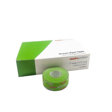 Tejpovací páska EMPIRE GYM 2,5 cm x 13 m - zelená