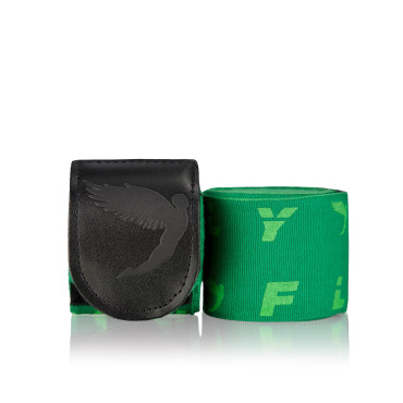 Boxerské bandáže Fly Monogram - zelené