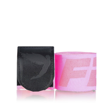 Boxing hand wraps Fly Logo - pink