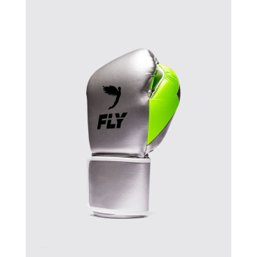 Boxing gloves Fly Superloop Pro X-2 - silver / neon