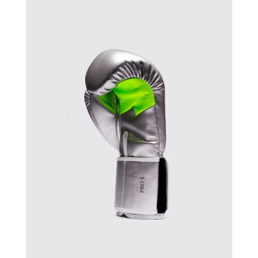 Boxing gloves Fly Superloop Pro X-2 - silver / neon