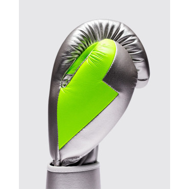 Boxing gloves Fly Superloop Pro X-2 - silver / neon