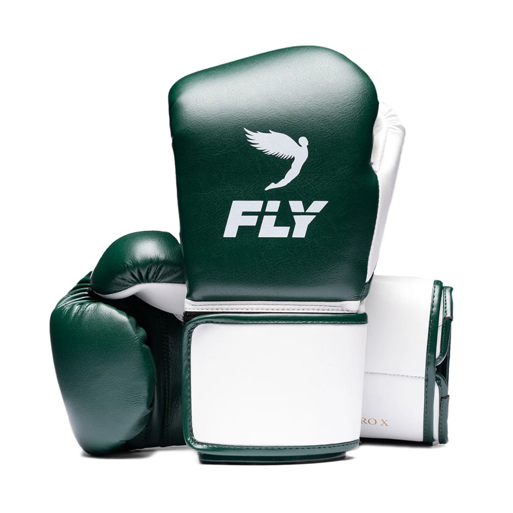 Boxing gloves Fly Superloop Pro X-2 - green / white