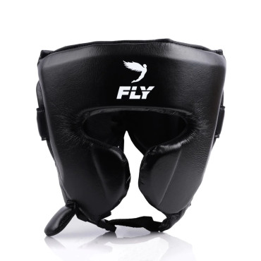 Boxing headgear Fly KNIGHT X - black