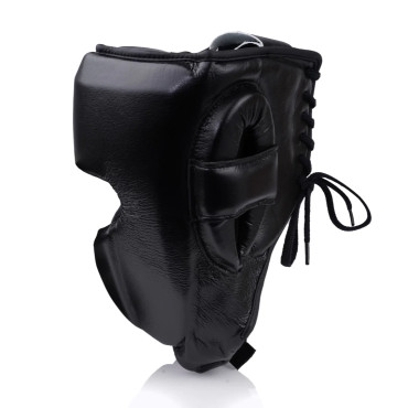 Boxing headgear Fly KNIGHT X - black