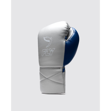 Boxerské rukavice Fly Superlace Pro X-2 - šedá / modrá