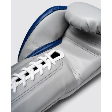 Boxerské rukavice Fly Superlace Pro X-2 - šedá / modrá