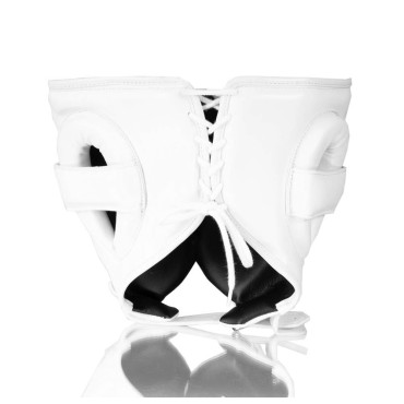 Boxing headgear Fly KNIGHT X - white