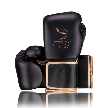 Boxerské rukavice Fly Superloop X - zlatá / černá