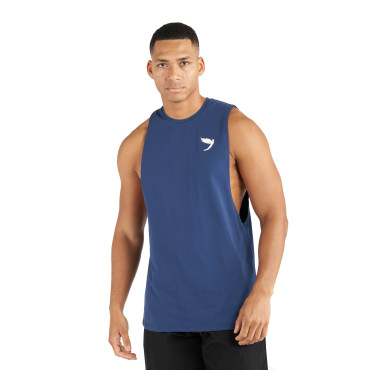 Tank top Fly Small Logo - blue