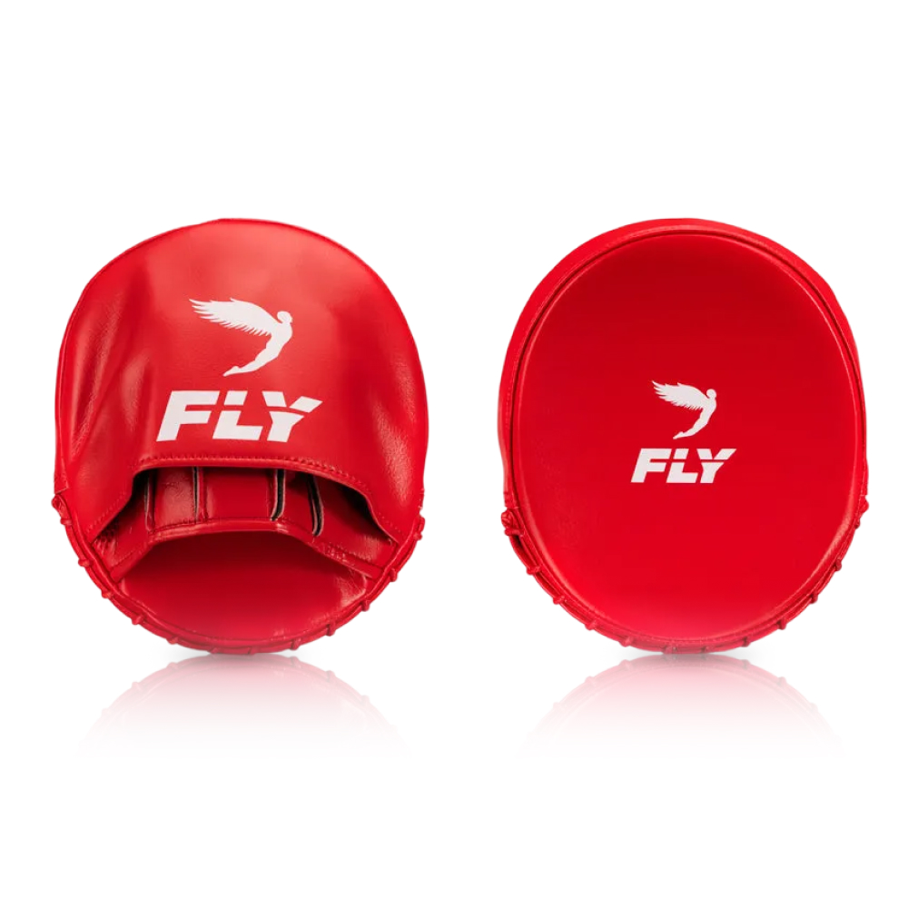 Boxing mitts Fly X Punchers - red
