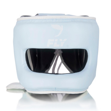 Headgear with nose guard Fly Superbar X - light blue