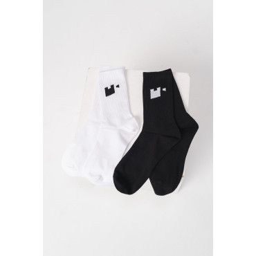 Boxing socks Fortress Boxing - white - 3 pairs