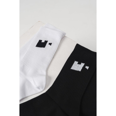 Boxing socks Fortress Boxing - white - 3 pairs