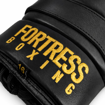 Boxing gloves Fortress SS3.0V - black / gold