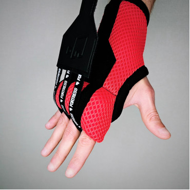 Fast hand wraps Fortress Boxing T1 - red